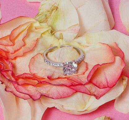 RICH SOLITAIRE SILVER RING