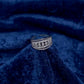 DAZZLING BOLD SILVER RING