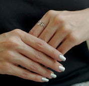 HEART BEAT SILVER RING