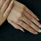 MINIMALIST BUTTERFLY SILVER RING
