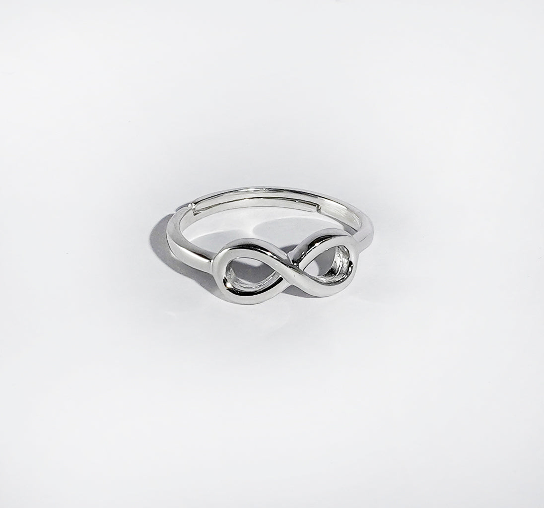 PURE INFINITY SILVER RING