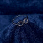 PURE INFINITY SILVER RING
