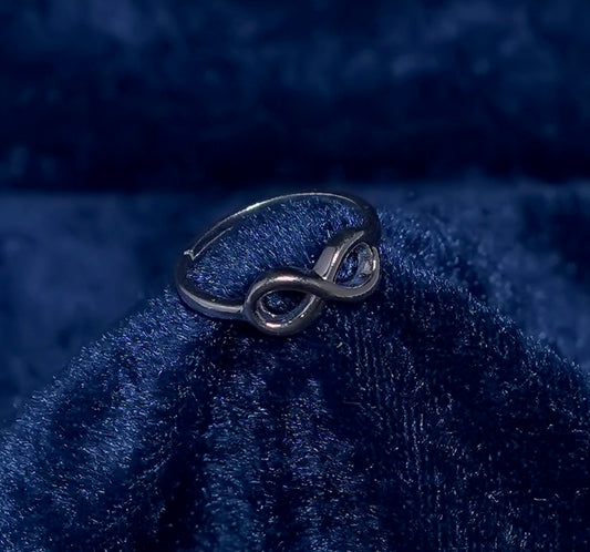 PURE INFINITY SILVER RING