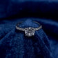 RICH SOLITAIRE SILVER RING