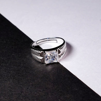 THE CUBIC POWER SILVER RING