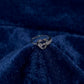 BOLD HEARTED SILVER RING