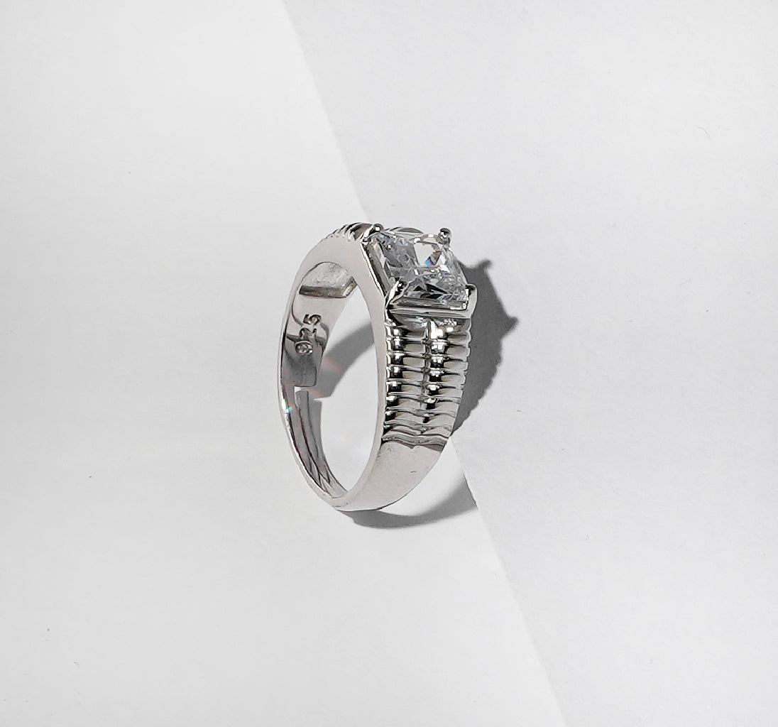 THE CUBIC POWER SILVER RING